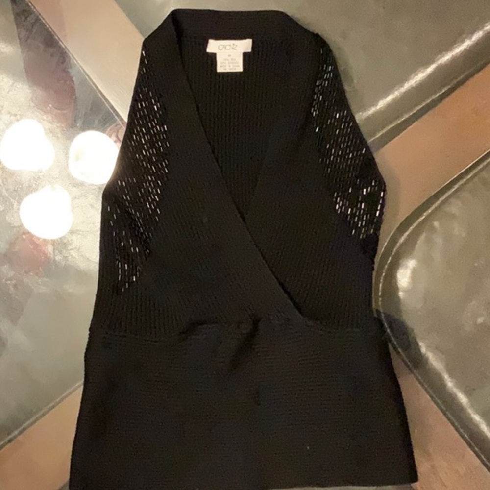 Black Cache Racerback Tank top